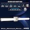 Luxrite 48 Inch LED Vanity Light Brushed Nickel 5CCT 2700K-5000K 38W 3000LM Dimmable Over Mirror Vanity Bar LR32174-1PK - alternate 5